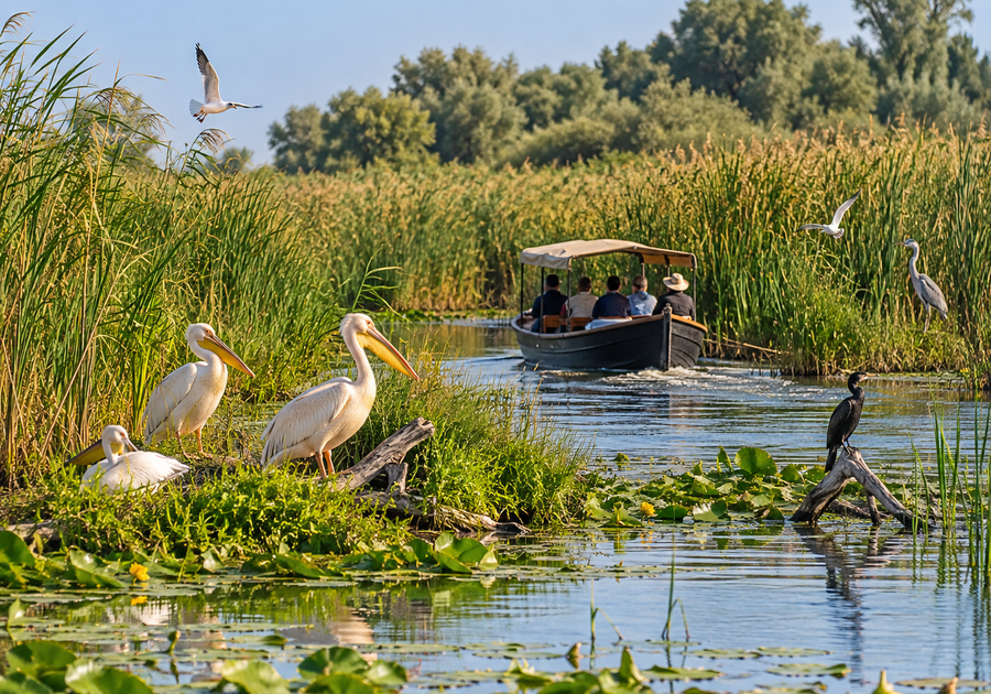 The Danube Delta, Romania