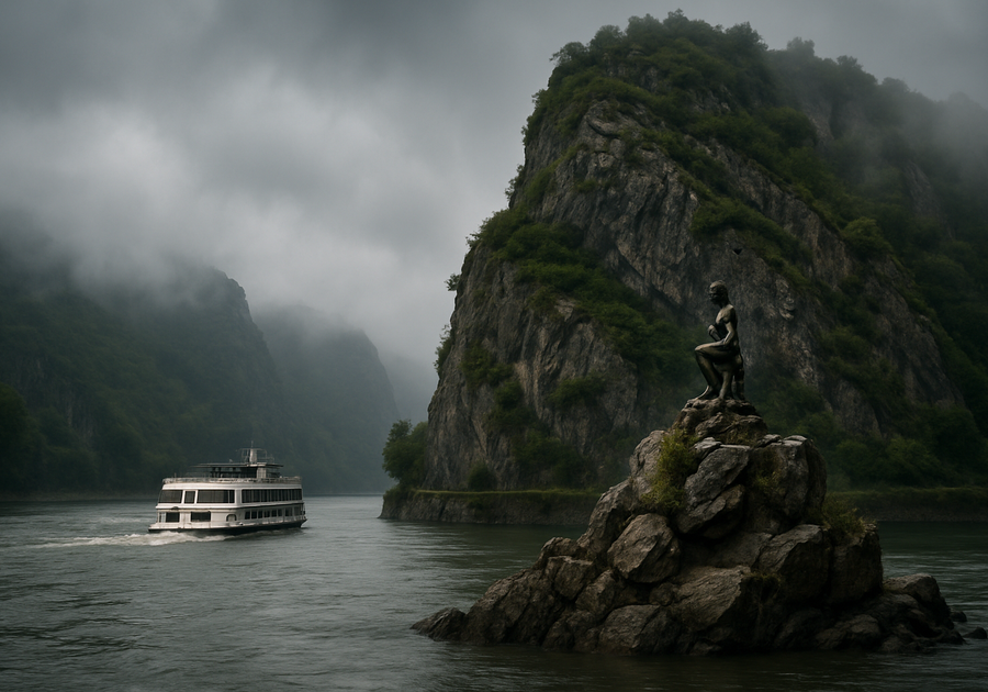 Lorelei, at St. Goarshousen, Germany