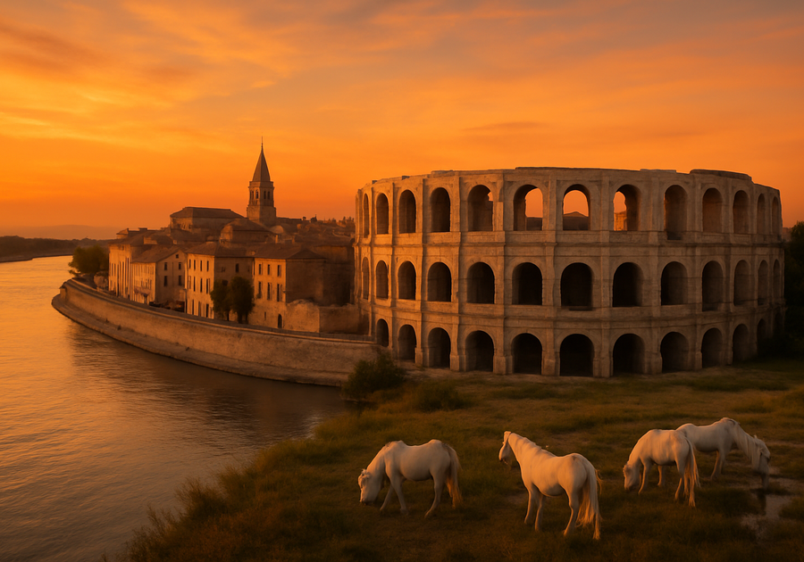 Arles and the Camargue, France